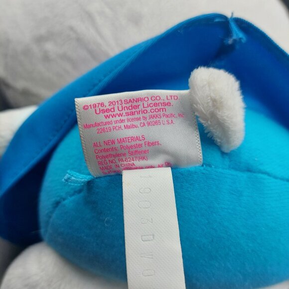 2 Hello Kitty Plush 2013 & 2014 Lg Blue Dress/Bow & Small Ty I Love Chicago Pink - Picture 5 of 8